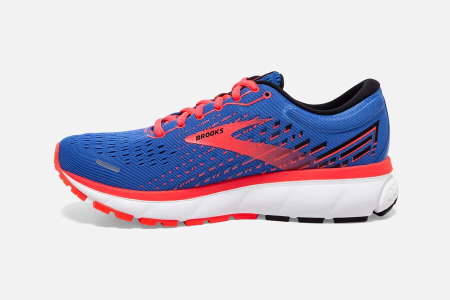 Brooks Running Shoes - Ghost 13 Road Womens - Blue/Orange - OWE-970352